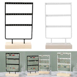 Earring Storage Display Rack, 36 Holes Rectangular