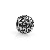 Retro Round European Spacer Bead Charm Men Bracelet Jewelry