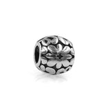 Retro Round European Spacer Bead Charm Men Bracelet Jewelry