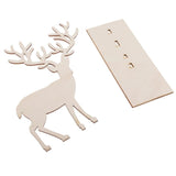 Wooden Elk Deer Hanging Jewelry Display Stand