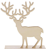 Wooden Elk Deer Hanging Jewelry Display Stand