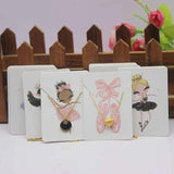 50pc Jewelry Display Card Hairpin 5x7cm Paper Card Necklace Set Card