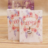 50pc Jewelry Display Card Hairpin 5x7cm Paper Card Necklace Set Card