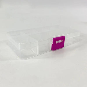 Colorful Beaded Accessory Box 10 Grid Loose Bead Storage Box