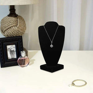 Suede Necklace Display Stand Jewelry Board Props