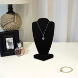 Suede Necklace Display Stand Jewelry Board Props