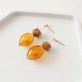 4PCS Glass Beads Charms for Jewelry Making