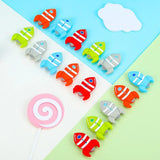 10pcs Silicone Bead Rocket Shape BPA DIY Jewelry Accessories