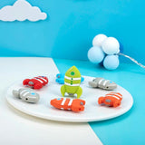 10pcs Silicone Bead Rocket Shape BPA DIY Jewelry Accessories