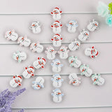 Sunrony Snowman Silicone Beads Jewelry Making DIY Baby Toys Accessories
