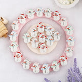 Sunrony Snowman Silicone Beads Jewelry Making DIY Baby Toys Accessories