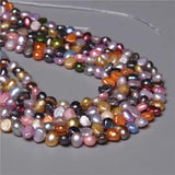5-6MM Colorful Freshwater Pearl Beads for Jewelry Making
