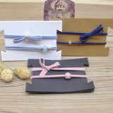 50pcs 12x8cm Paper Cardboard Thank You Hair Clip Display Cards