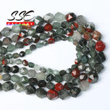 African Blood Jasper Beads Natural Stone Round Spacer Beads 6 8 10mm