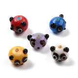 5Pcs Animal Lampwork Glass Beads for DIY Jewelry Making