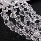 190pcs Czech Glass Beads 4mm Faceted Crystal Pendant DIY Jewelry Making