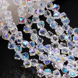 190pcs Czech Glass Beads 4mm Faceted Crystal Pendant DIY Jewelry Making