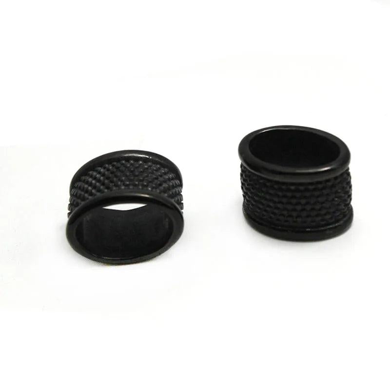 4pcs Stainless Steel Space Beads 12x8mm for DIY Bracelet Jewelry