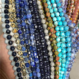 10MM Natural Stone Bead Spacer Charms for Jewelry Making DIY Bracelet