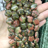 Natural Plum Blossom Agates Jades Quartz Beads for Jewelry Making