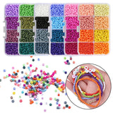 3mm Czech Glass Seed Beads Box Set - DIY Jewelry Making Accessories