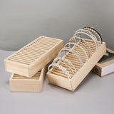 Wooden Headband Storage Box Hair Accessory Organizer