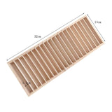 Wooden Headband Storage Box Hair Accessory Organizer