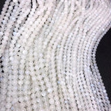 Moonstone Natural Stone Beads 4-8mm Round - DIY Necklace Bracelet Making