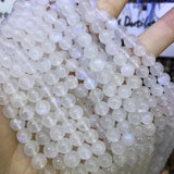 Moonstone Natural Stone Beads 4-8mm Round - DIY Necklace Bracelet Making