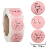 500pcs 1 inch Thank You Stickers Adhesive Sticker Envelope Sealing Labels