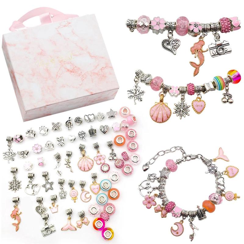 DIY Charm Bracelet Making Kit for Girls Teens Craft Age 5-10+ Present