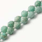 8MM Natural Amazonite Stone Beads Round Spacer Beads 15Inch