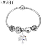 316L Stainless Steel Tree of Life Pendant for DIY Bracelet Necklace