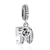 21 Years Of Love Pendant Dangle Charm for Bracelet Bangle DIY Jewelry