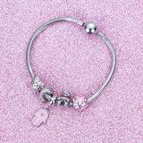 316L Stainless Steel Whale Tail Charm Pendant for DIY Charms Bracelets Necklace