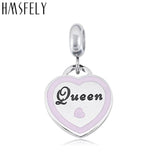 316L Stainless Steel Heart Pendant DIY Bracelet Necklace Accessory