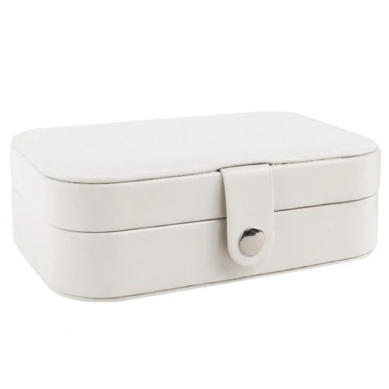 Delicate Lightweight Jewelry Box with Locking Buckle