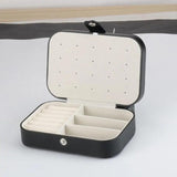 Delicate Lightweight Jewelry Box with Locking Buckle