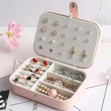 Delicate Lightweight Jewelry Box with Locking Buckle