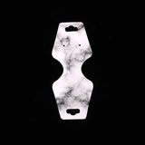 100Pcs Marbling Jewelry Necklace Packaging Display Cards