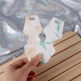 100Pcs Marbling Jewelry Necklace Packaging Display Cards