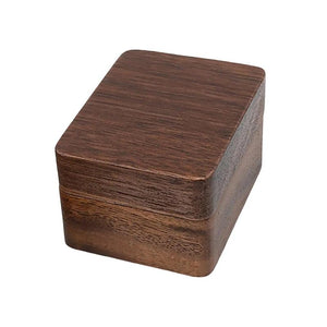 Wooden Jewelry Box for Rings Storage Display Stand