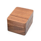 Wooden Jewelry Box for Rings Storage Display Stand