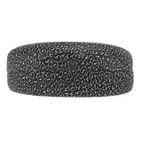 Clamshell Filigree Sunglasses Case, Black&Silver