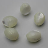 Natural Horseshoe Snail Shell Oval Rice Beads Loose Spacer Bead