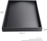Leather Jewelry Display Tray Perfume Accessories Organizer