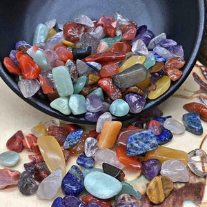 Colorful 100g Natural Mixed Quartz Crystal Stone Rock Gravel