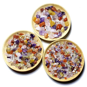 Colorful 100g Natural Mixed Quartz Crystal Stone Rock Gravel