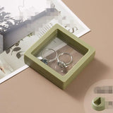 Anti-oxidation PE Film Jewelry Storage Box With Base