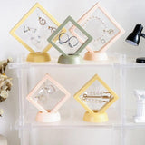Anti-oxidation PE Film Jewelry Storage Box With Base